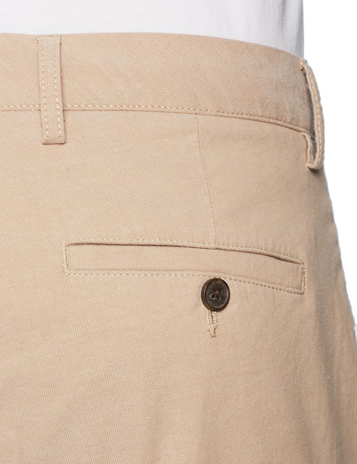 image:imageAmazon Essentials Mens SlimFit 7 Lightweight Comfort Stretch Oxford Shorts with Tapered LegKhaki Brown