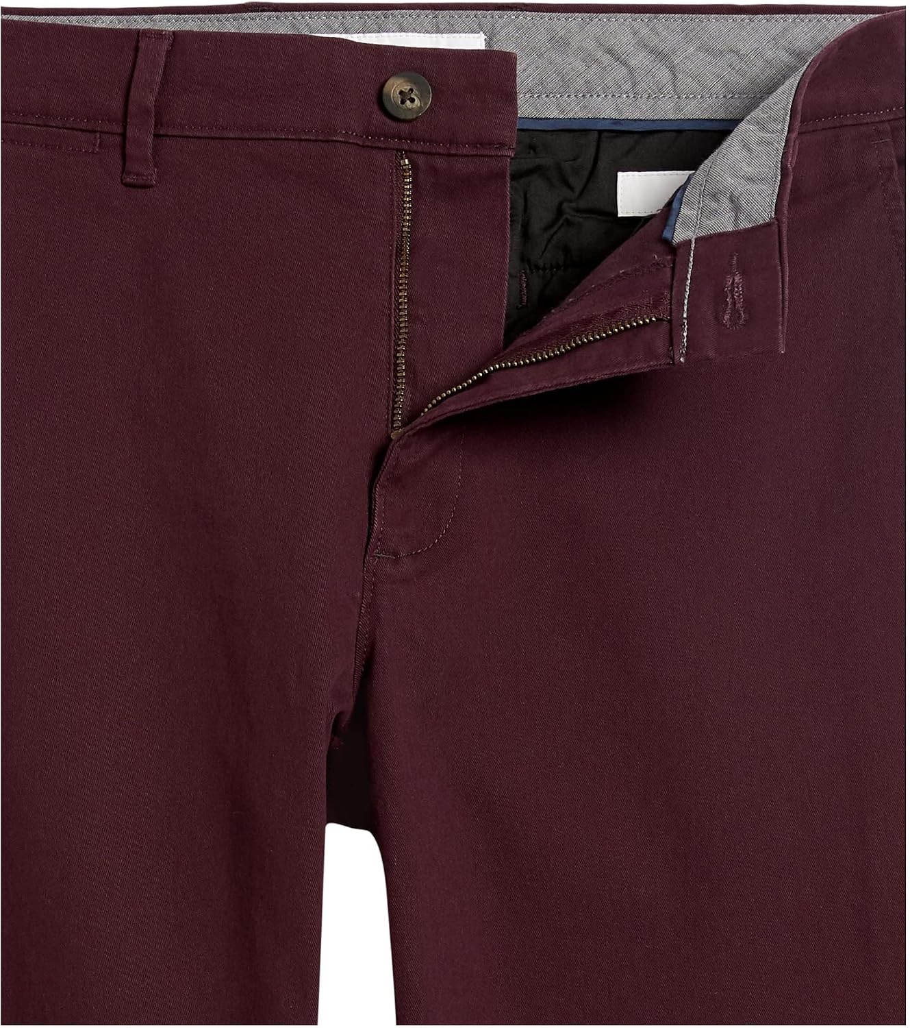 image:imageAmazon Essentials Mens SlimFit AllDay Stretch Casual Chino PantBurgundy