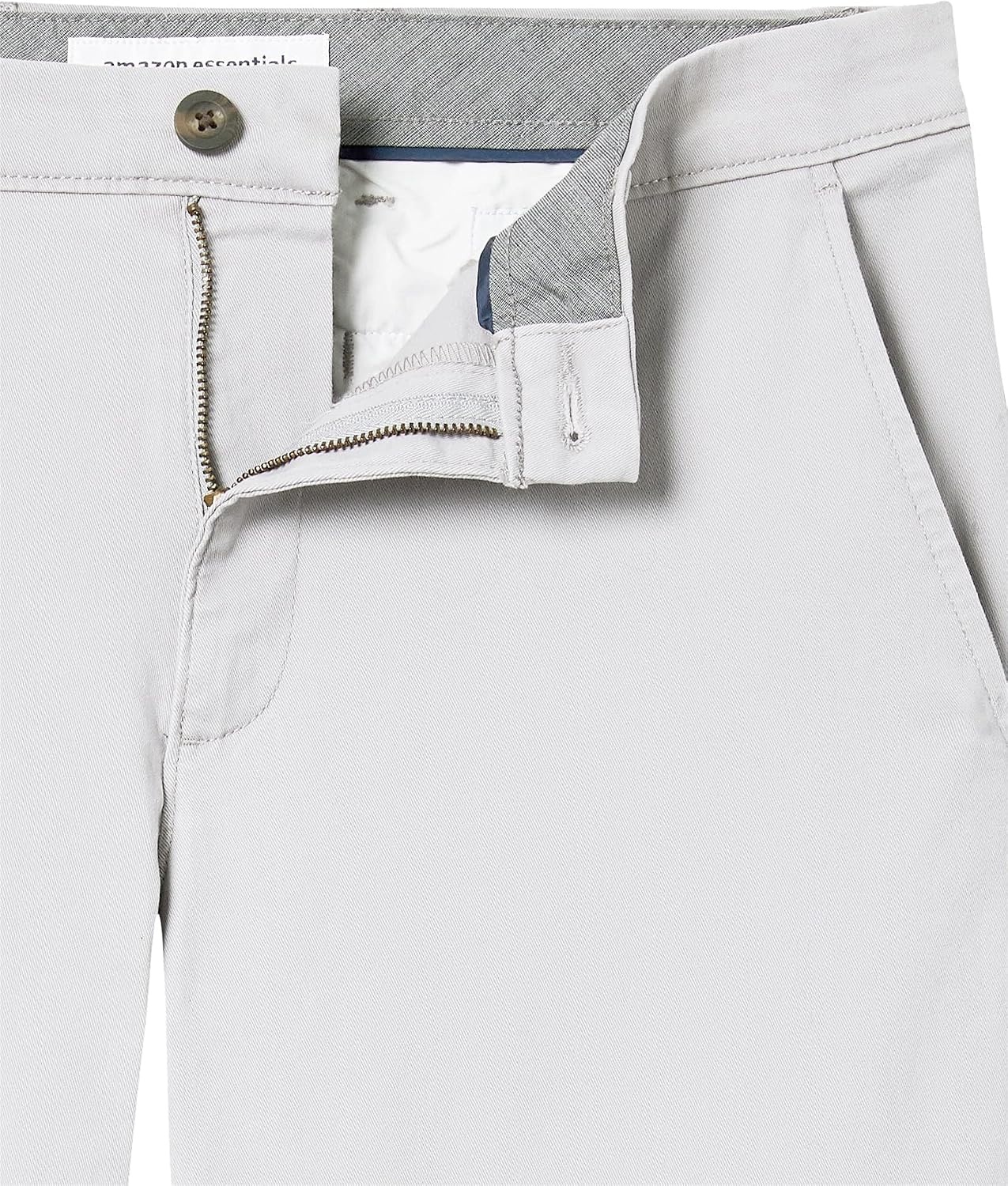 image:imageAmazon Essentials Mens SlimFit AllDay Stretch Casual Chino PantGrey