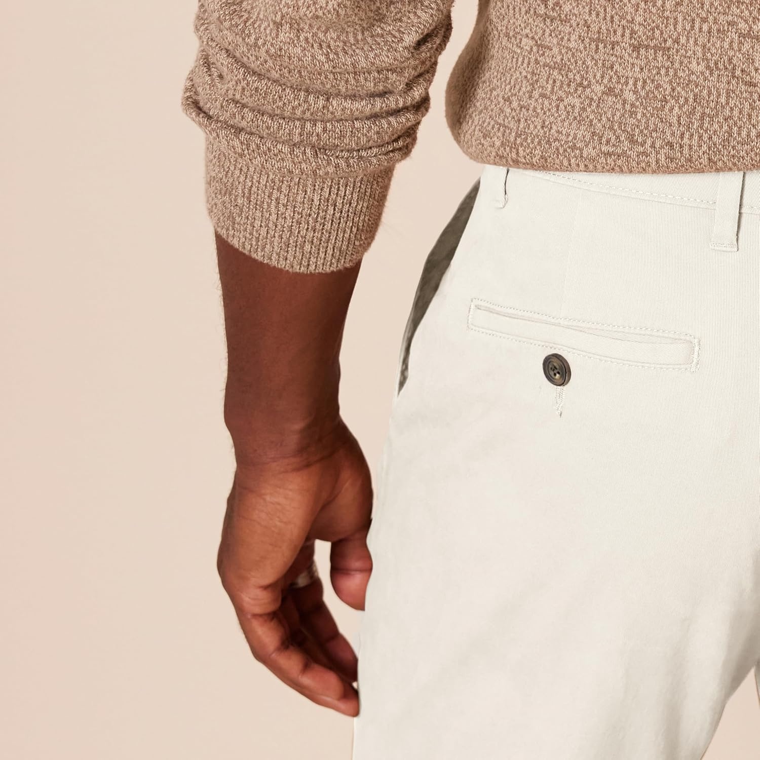 image:imageAmazon Essentials Mens SlimFit AllDay Stretch Casual Chino PantStone