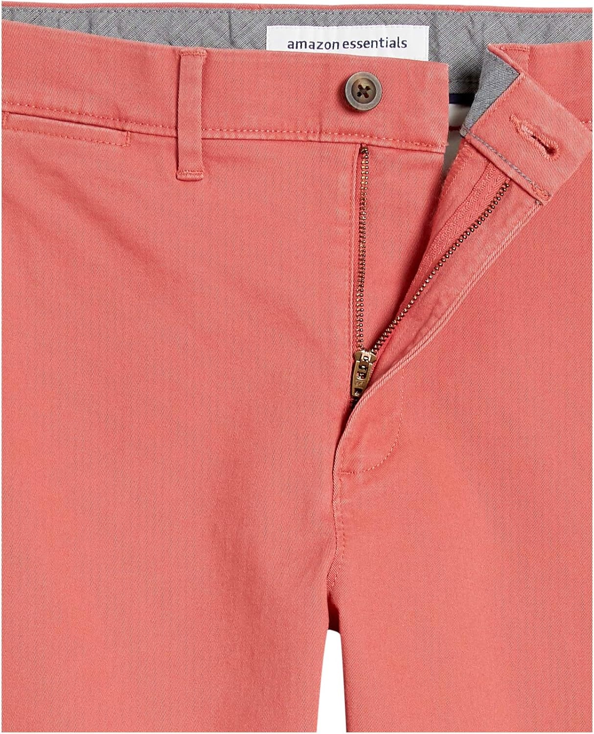 image:imageAmazon Essentials Mens SlimFit AllDay Stretch Casual Chino PantWashed Red