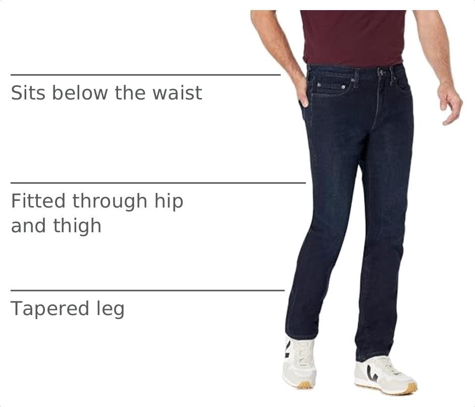 image:imageAmazon Essentials Mens SlimFit Jeans Discontinued ColorsBlue Overdyed
