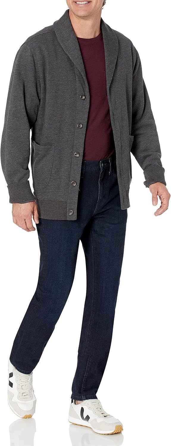image:imageAmazon Essentials Mens SlimFit Jeans Discontinued ColorsBlue Overdyed