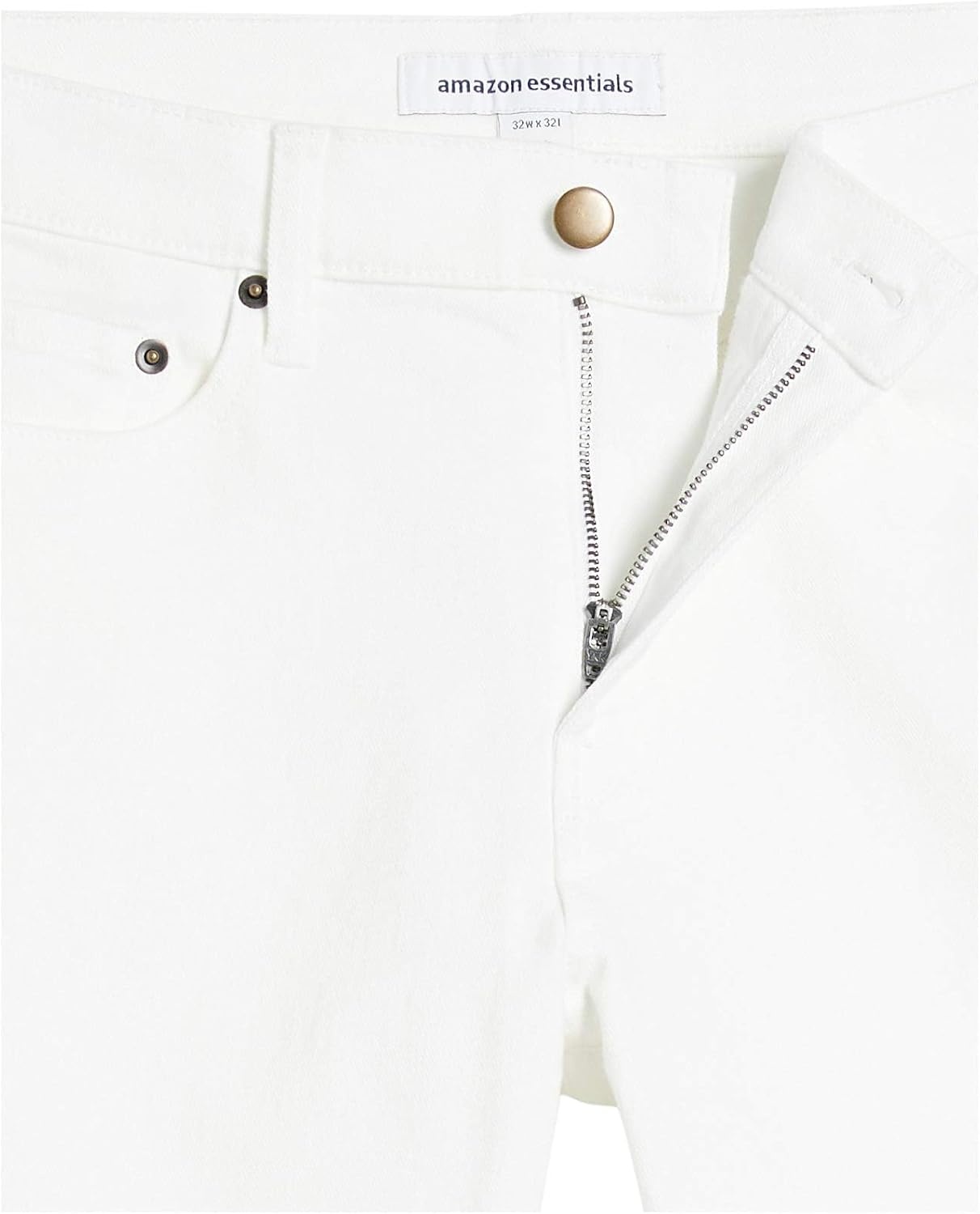 image:imageAmazon Essentials Mens SlimFit Jeans Discontinued ColorsBright White