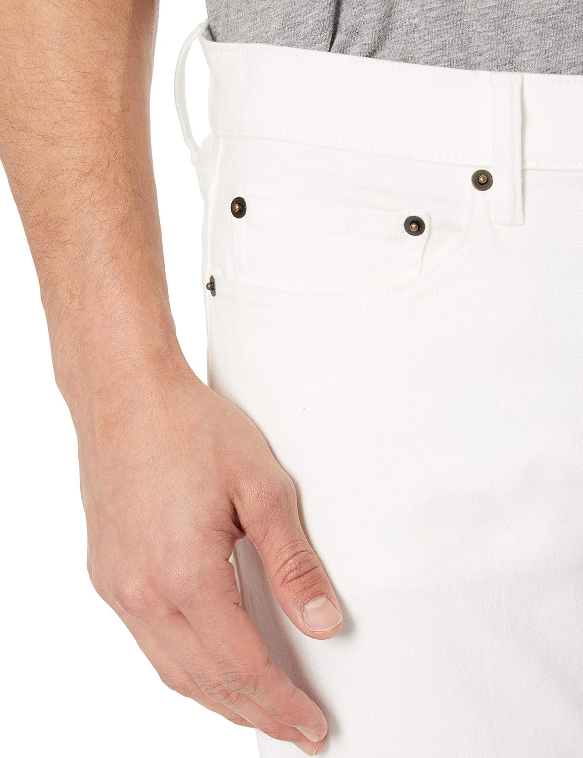 image:imageAmazon Essentials Mens SlimFit Jeans Discontinued ColorsBright White