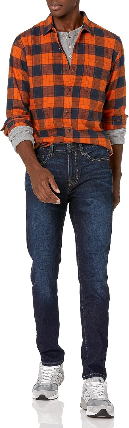 image:imageAmazon Essentials Mens SlimFit Jeans Discontinued ColorsIndigo Wash