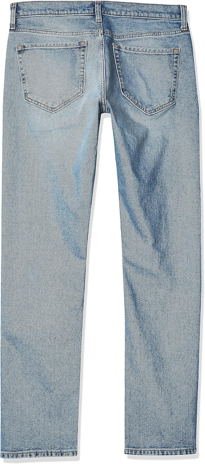 image:imageAmazon Essentials Mens SlimFit Jeans Discontinued ColorsLight Wash