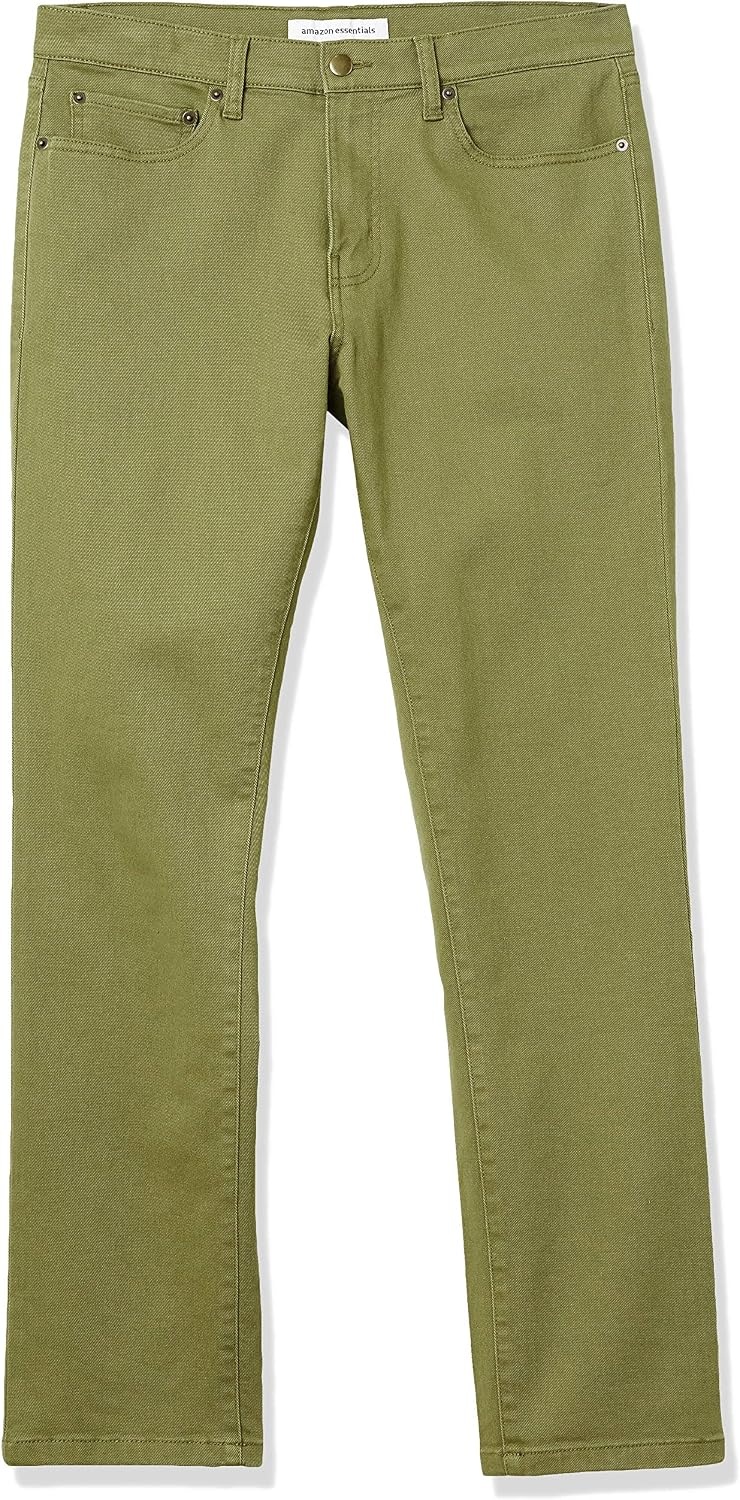 image:imageAmazon Essentials Mens SlimFit Jeans Discontinued ColorsOlive