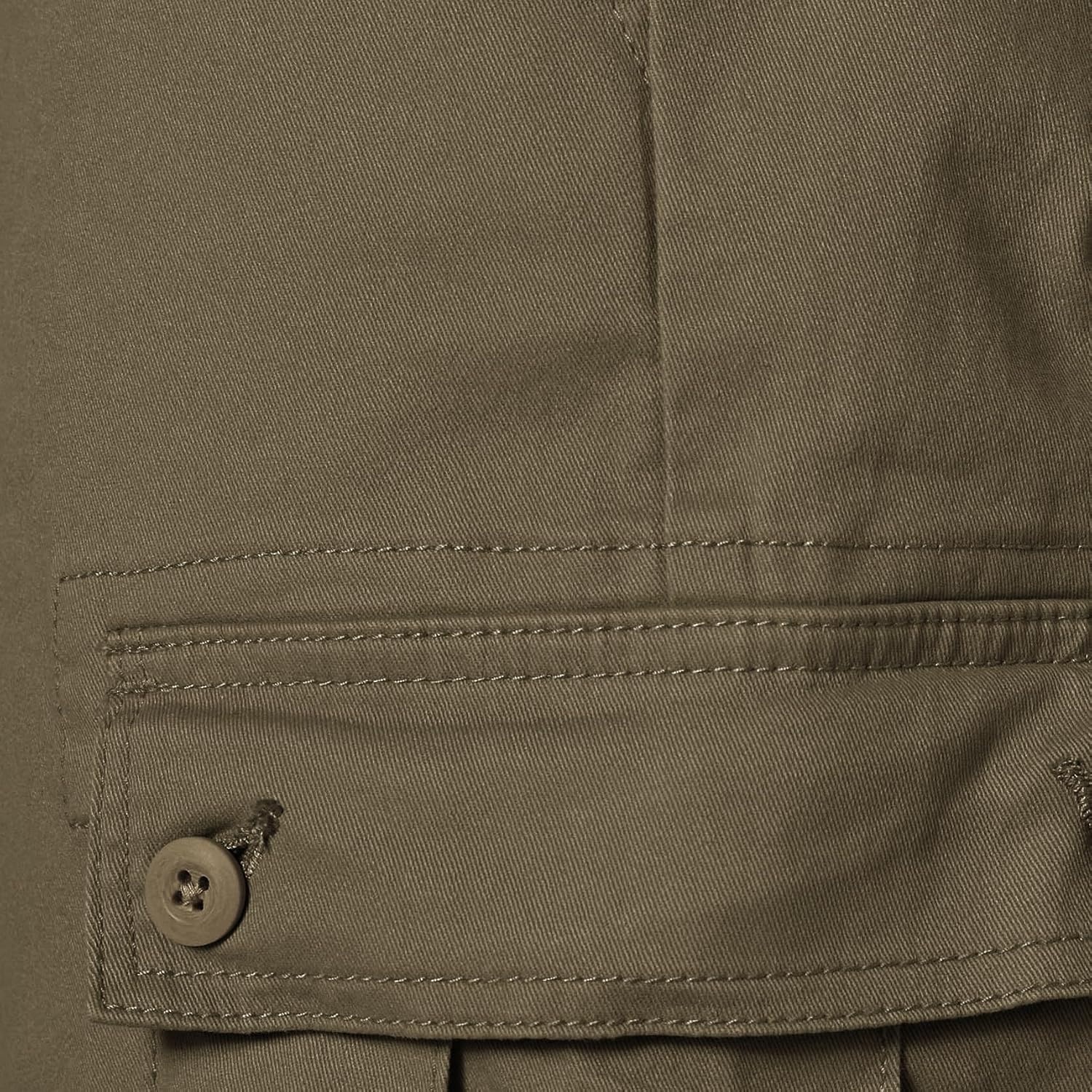 image:imageAmazon Essentials Mens SlimFit Stretch Cargo Pants with Tapered LegOlive