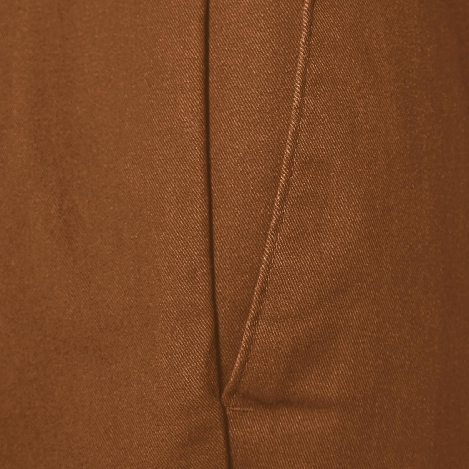 image:imageAmazon Essentials Mens SlimFit WrinkleResistant FlatFront Chino PantDark Khaki Brown