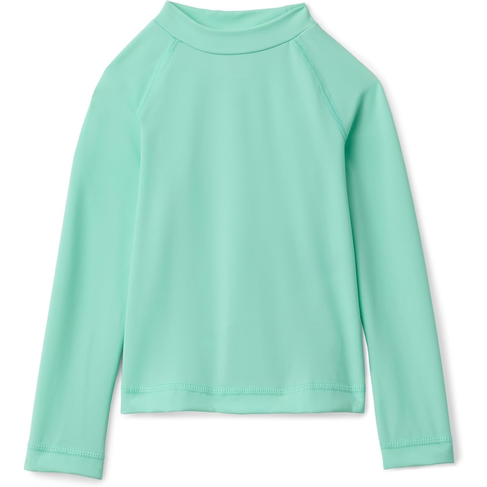 image:imageAmazon Essentials Boys and Toddlers Long Sleeve UPF 50 Rashguard TShirtBright Mint Green