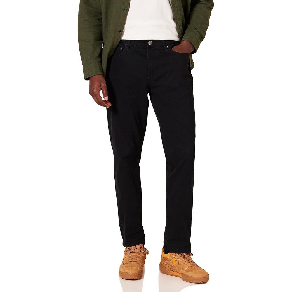 image:imageAmazon Essentials Mens 5Pocket Stretch Twill PantsBlack