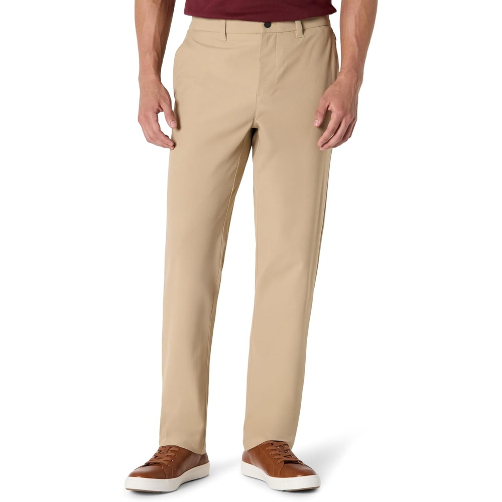 image:imageAmazon Essentials Mens Commuter PantsKhaki Tan