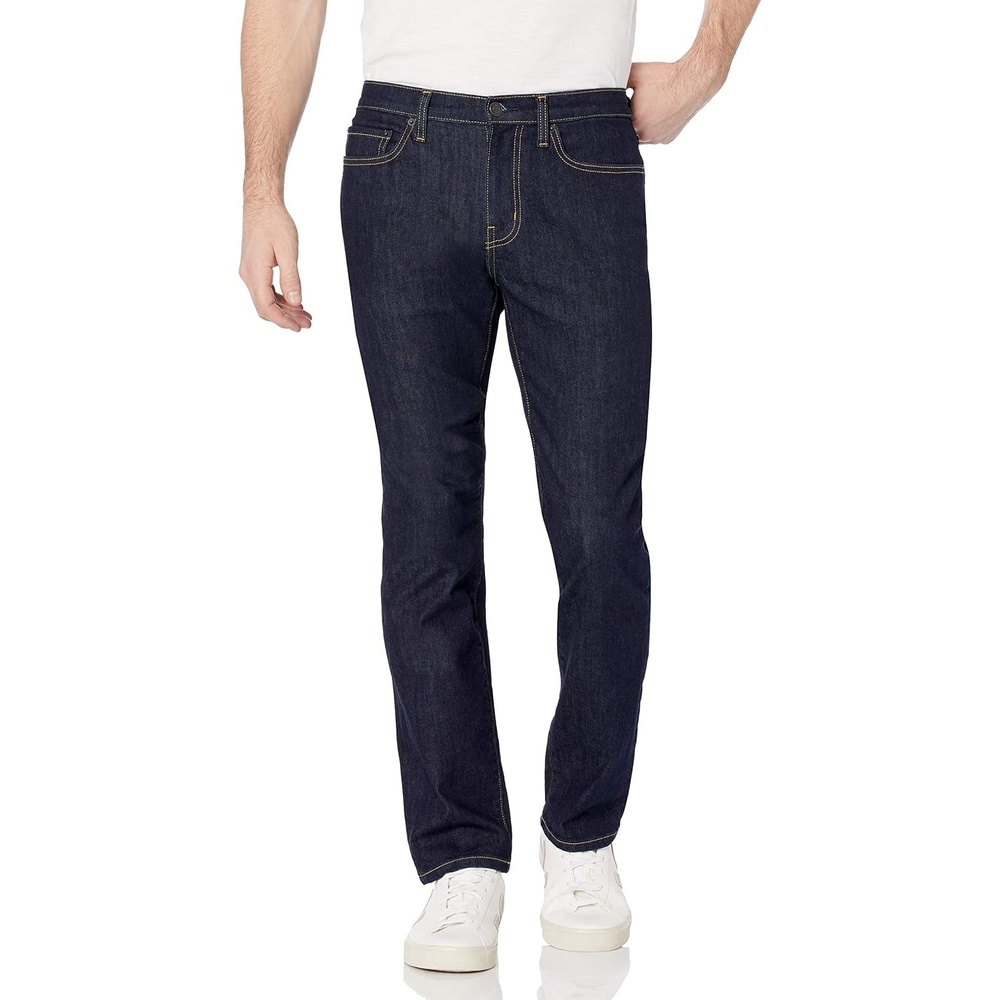 image:imageAmazon Essentials Mens Jeans Slim Fit Stretch Discontinued ColorsRinsed