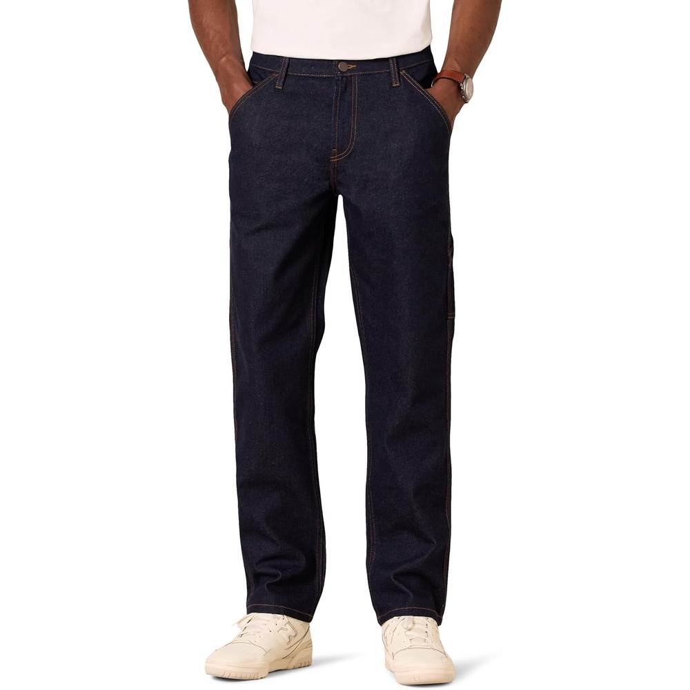 image:imageAmazon Essentials Mens RelaxedFit Workwear Carpenter Jean with Comfort StretchRinse Wash