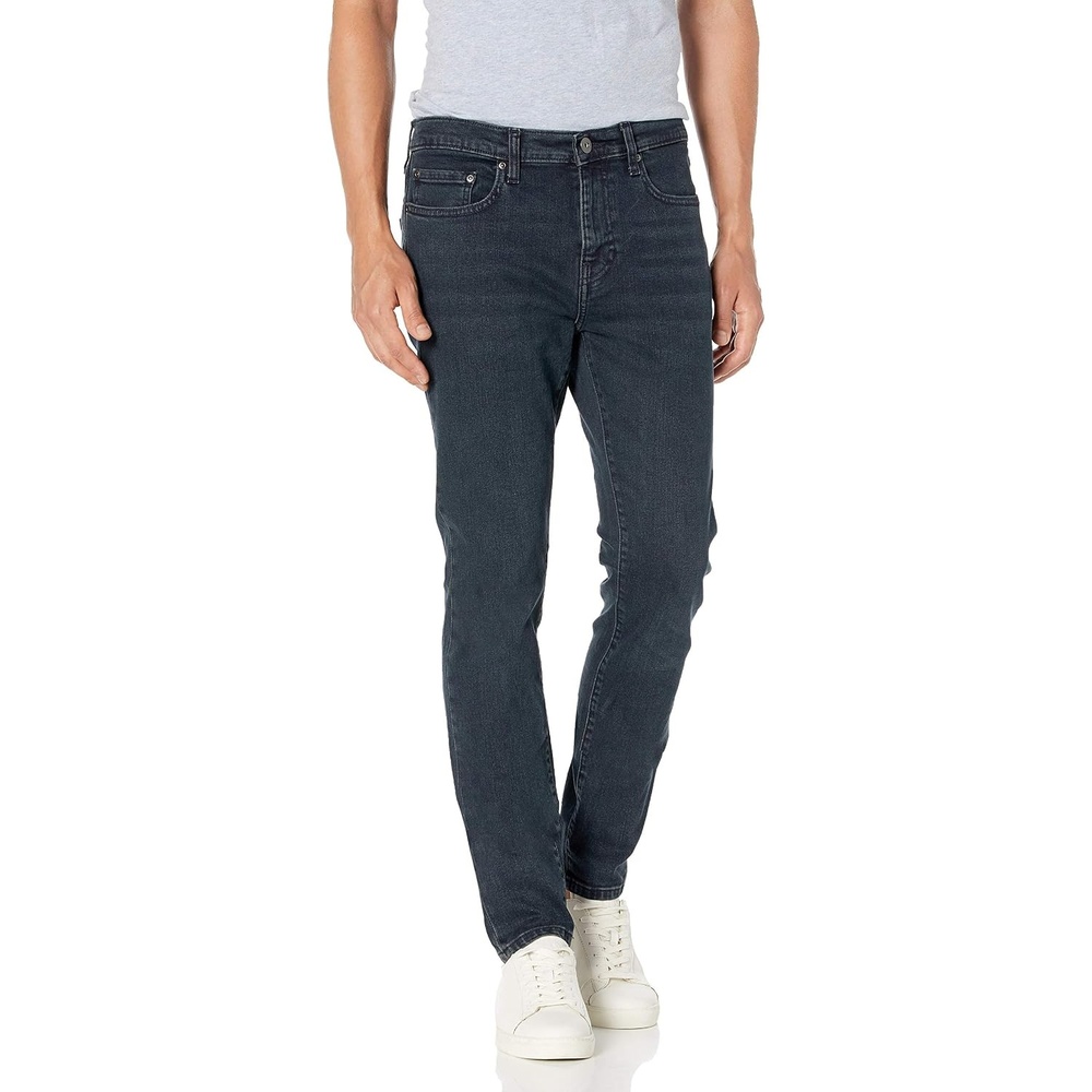 image:imageAmazon Essentials Mens SkinnyFit Comfort Stretch Denim Jeans Discontinued ColorsBlue Black Vintage
