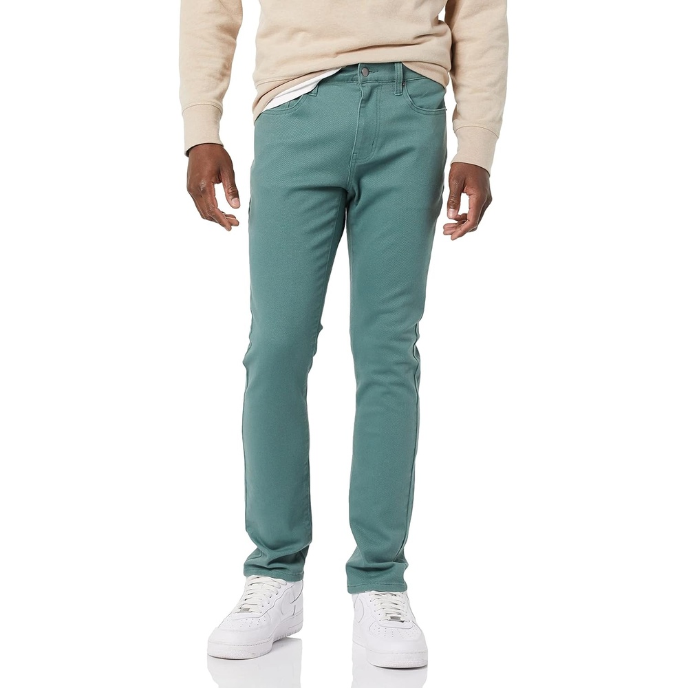 image:imageAmazon Essentials Mens SkinnyFit Stretch Jean Discontinued ColorsSage Green