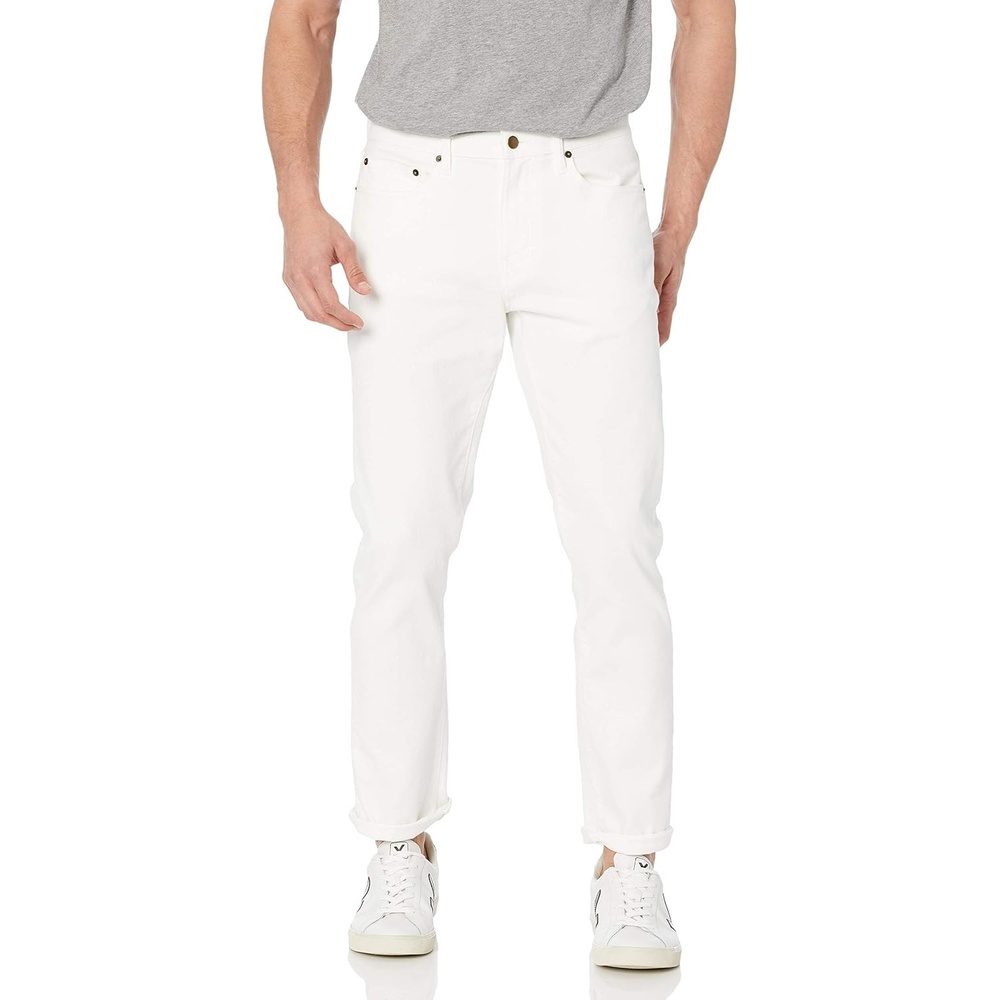 image:imageAmazon Essentials Mens SlimFit Jeans Discontinued ColorsBright White