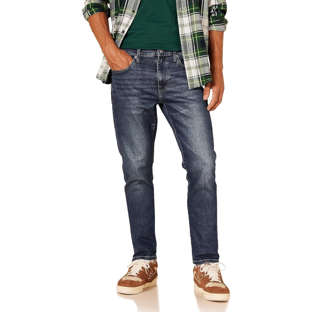 image:imageAmazon Essentials Mens SlimFit Jeans Discontinued ColorsDark Wash