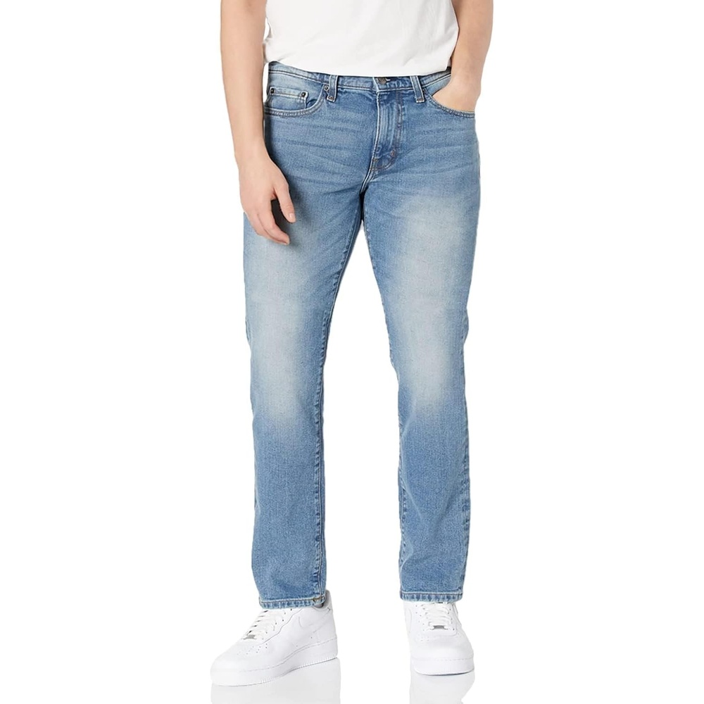 image:imageAmazon Essentials Mens SlimFit Jeans Discontinued ColorsLight Wash