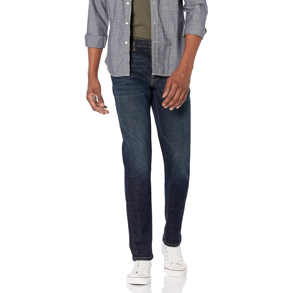 image:imageAmazon Essentials Mens SlimFit Jeans Discontinued ColorsRinsed Vintage