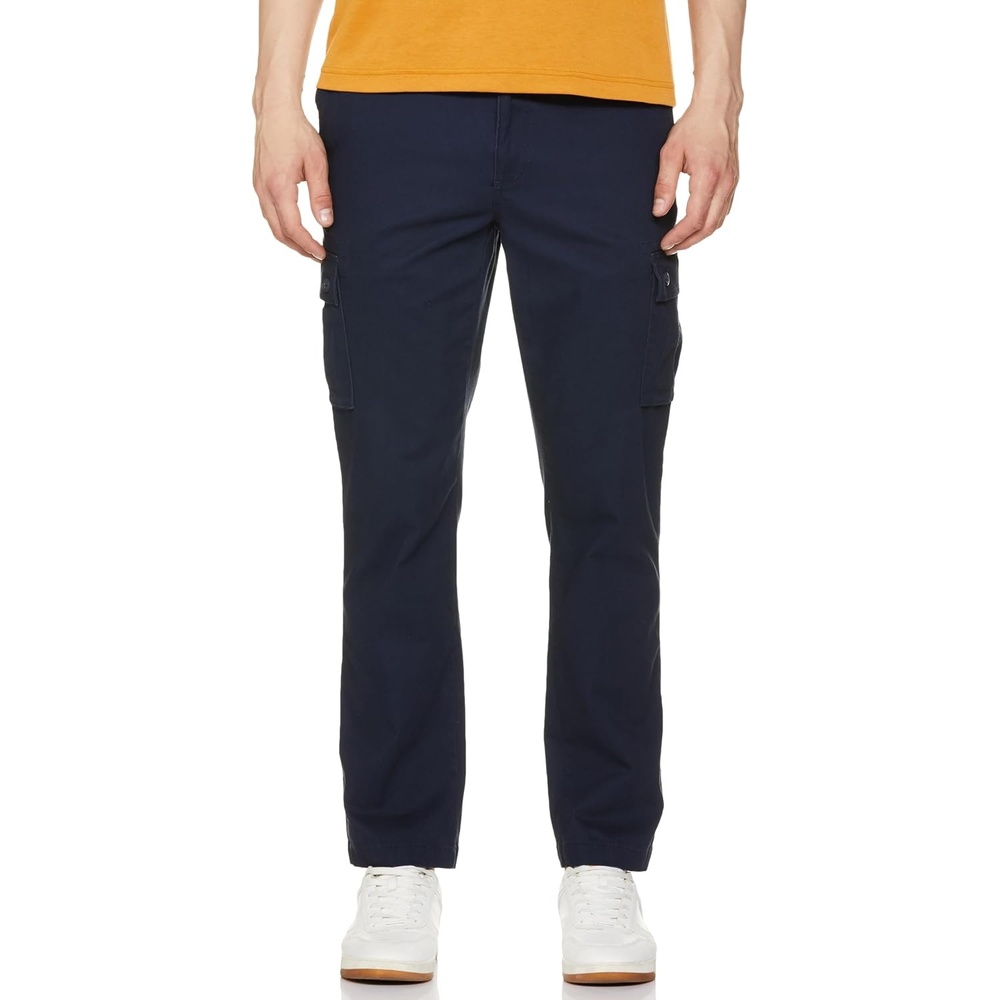 image:imageAmazon Essentials Mens StraightFit Breathable Stretch Cargo Pants Available in Big amp TallNavy