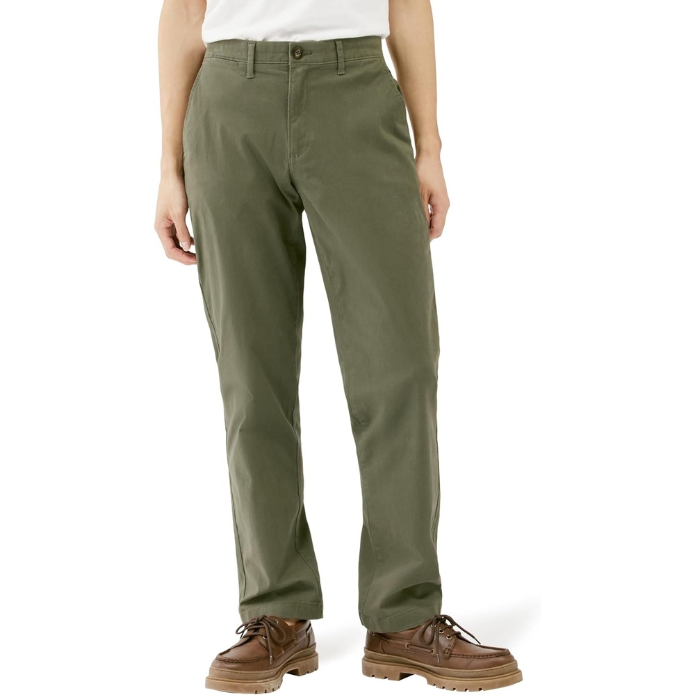 image:imageAmazon Essentials Mens StraightFit Casual Stretch Chino PantOlive