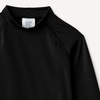 Amazon Essentials Boys and Toddlers’ Long Sleeve UPF 50 Rashguard T-Shirt(Black)