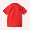 Amazon Essentials Boys and Toddlers’ Short Sleeve Rashguard Swim T-Shirt, Quick-Dry, Slim Fit(Bright Poppy Red)