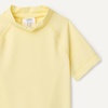 Amazon Essentials Boys and Toddlers’ Short Sleeve Rashguard Swim T-Shirt, Quick-Dry, Slim Fit(Light Yellow)