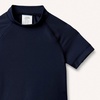 Amazon Essentials Boys and Toddlers’ Short Sleeve Rashguard Swim T-Shirt, Quick-Dry, Slim Fit(Navy)