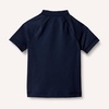 Amazon Essentials Boys and Toddlers’ Short Sleeve Rashguard Swim T-Shirt, Quick-Dry, Slim Fit(Navy)