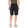 Amazon Essentials Men’s 10″ (25cm) Lightweight Cotton Blend Stretch Cargo Shorts(Black)