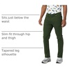 Amazon Essentials Men’s 5-Pocket Stretch Twill Casual Pants(Dark Olive)