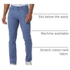 Amazon Essentials Men’s 5-Pocket Stretch Twill Casual Pants(Indigo Blue)