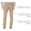 Amazon Essentials Men’s 5-Pocket Stretch Twill Casual Pants(Khaki)