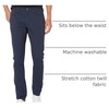 Amazon Essentials Men’s 5-Pocket Stretch Twill Casual Pants(Navy)