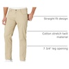 Amazon Essentials Men’s 5-Pocket Stretch Twill Pants(Khaki Brown)
