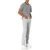 Amazon Essentials Men’s 5-Pocket Stretch Twill Pants(Light Grey)