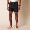 Amazon Essentials Men’s 6″ Inseam Regular Fit Drawstring Shorts with Elastic Waist and Pockets(Black)