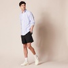 Amazon Essentials Men’s 6″ Inseam Regular Fit Drawstring Shorts with Elastic Waist and Pockets(Black)
