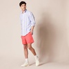 Amazon Essentials Men’s 6″ Inseam Regular Fit Drawstring Shorts with Elastic Waist and Pockets(Coral)