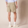 Amazon Essentials Men’s 6″ Inseam Regular Fit Drawstring Shorts with Elastic Waist and Pockets(Khaki Brown)