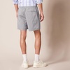 Amazon Essentials Men’s 6″ Inseam Regular Fit Drawstring Shorts with Elastic Waist and Pockets(Light Grey)