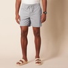 Amazon Essentials Men’s 6″ Inseam Regular Fit Drawstring Shorts with Elastic Waist and Pockets(Light Grey)