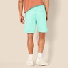 Amazon Essentials Men’s 8″ Inseam Relaxed-Fit Cotton Drawstring Pull-On Walk Shorts, Summer-Weight(Aqua Green)