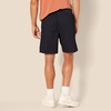 Amazon Essentials Men’s 8″ Inseam Relaxed-Fit Cotton Drawstring Pull-On Walk Shorts, Summer-Weight(Black)
