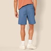 Amazon Essentials Men’s 8″ Inseam Relaxed-Fit Cotton Drawstring Pull-On Walk Shorts, Summer-Weight(Blue)