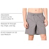 Amazon Essentials Men’s 8″ Inseam Relaxed-Fit Cotton Drawstring Pull-On Walk Shorts, Summer-Weight(Grey)