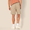 Amazon Essentials Men’s 8″ Inseam Relaxed-Fit Cotton Drawstring Pull-On Walk Shorts, Summer-Weight(Khaki Brown)